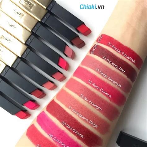 son ysl 13 - [REVIEW] Bảng màu son YSL đầy đủ chi tiết, cập nhật liên tục .